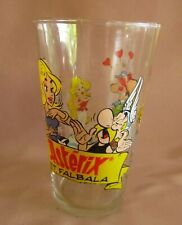 Amora ASTERIX and FALBALA 2000 Mustard Glass No. 2 
