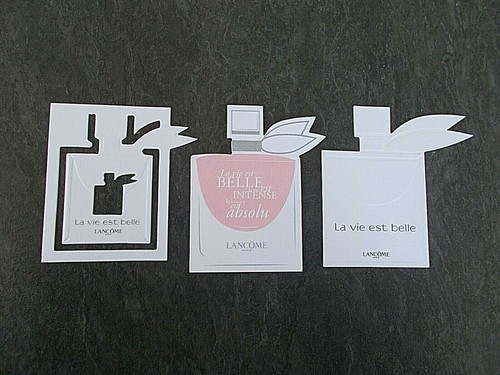 Cartes parfumées lancome - cartes,