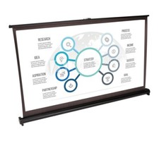 Écran de projection pour projecteur a LEDs 50 ' home cinéma ou présentation ltc 