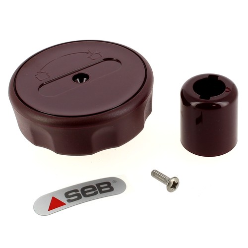Bouton serrage rouge - de,