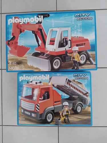 6860 6861 playmobil chantier - /6861,