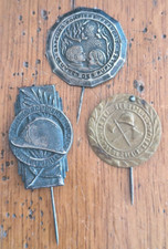 Insigne lot 3 épinglettes
