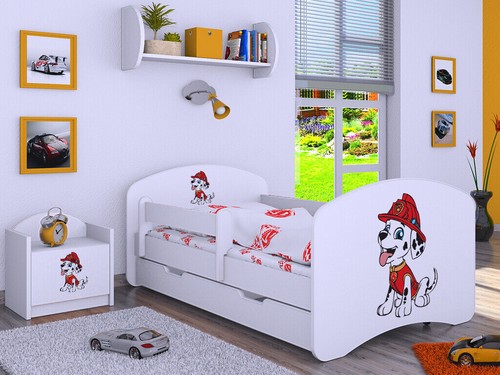 Lit bébé super dog paw - super, |