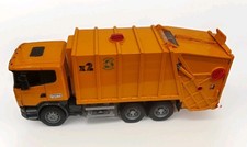 Bruder MAN Garbage Truck 03560 Orange KO - SC 2010 1:16 Scale Model 