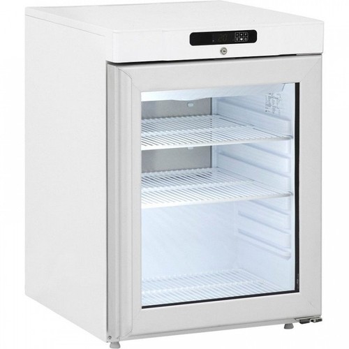 Mini armoire inox vitrée - inox,