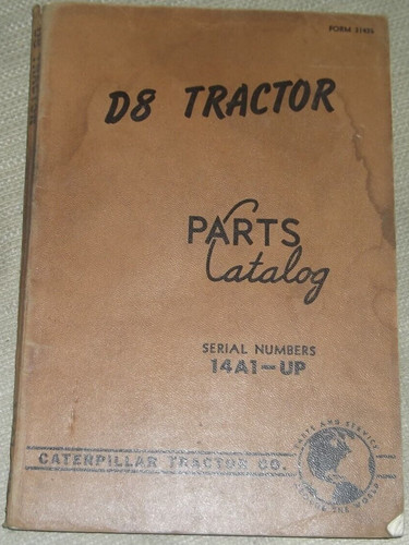 Cat caterpillar tracteur - caterpillar, d8