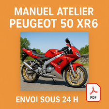 Manuel Atelier Peugeot 50 XR6