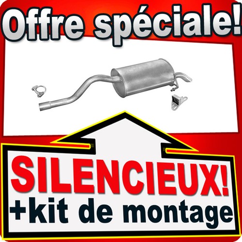 Silencieux arriere pour - arriere,