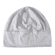 Bonnet de nuit respirant 100 % coton pour homme et femme