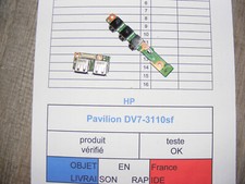Platine USB & JACKS pour HP