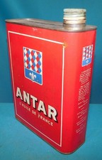 ANCIEN BIDON HUILE 2L . ANTAR