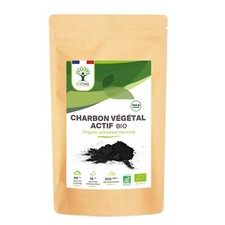 Charbon végétal actif bio en