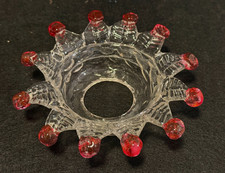 BOBÈCHES EN VERRE DE MURANO, Ø 140 mm, TROU 40 mm, POUR LUSTRES MURANO