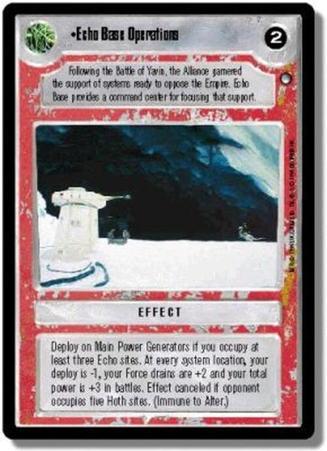 Echo base operations star - star, wars