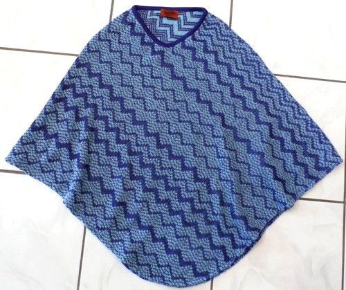 Missoni zigzag poncho - missoni,