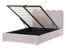 Lit avec Rangement en Tissu