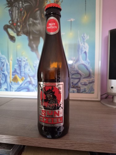 Bière vide iron maiden beer - bière,