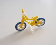 PLAYMOBIL (1531) CHILDREN - Blue & Yellow Bike with Clear Stand