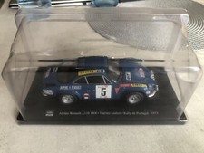 renault Alpine A110 1800 N*5 1973 au 1/24 .. Thierier -Jaubert rally du portugal