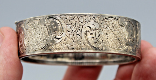 Ancien bracelet argent - en,