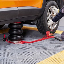 VEVOR Cric Pneumatique Cric de Levage Automobile 3 T 14-45 cm 3 Coussins d’Air