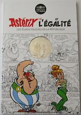 Frankreich 10 Euro 2015 Asterix Egalité Obelix & Taillefine Silber