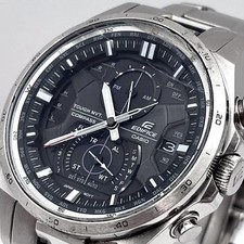 Casio Edifice Radio Solar EQW-A1200 Men's Solar Watch, Working, Authentic