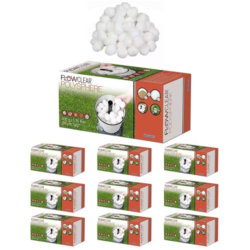 10x bestway 500g boules - bestway,