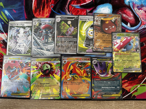 Lot cartes pokemon ex - lot, /