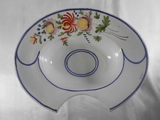 PLAT A BARBE DÉCOR FLORAL EN