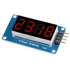 4-Bits TM1637 Rouge Digital Tube Module d'affichage LED avec Horloge Display