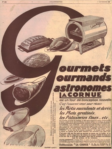 Publicité ancienne four - , la