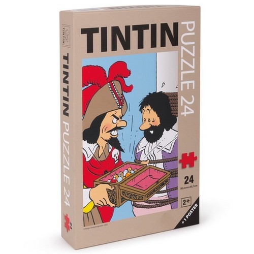 Puzzle pièces tintin le - puzzle,