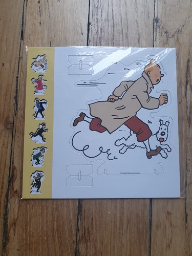Tintin silhouette lot plv - 6,