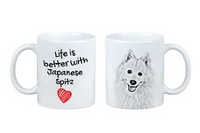 Spitz japonais le mug avec le