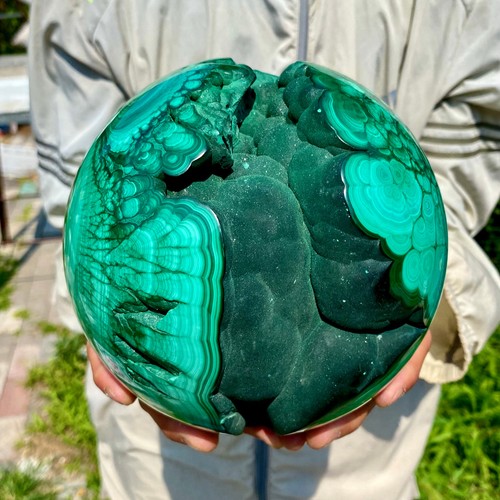38lb rare natural malachite - 18.38lb,
