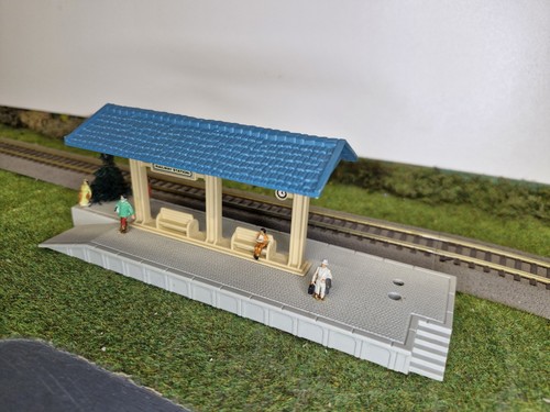 Maquette quai gare - gare, ho