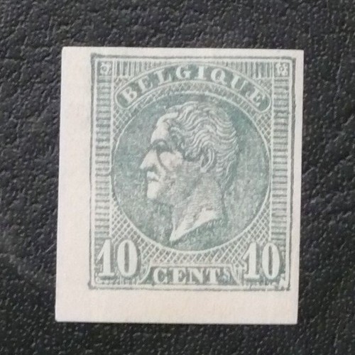 Timbres belgique 1865 66 - :, 1865/66