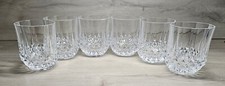 Cristal d'Arques LONGCHAMP Set of (6) Old Fashioned/Whiskey Glasses, Heavy Feel