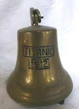 ÉNORME CLOCHE  MARINE "TITANIC" EN BRONZE