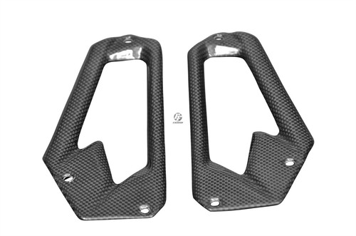 Platines repose pieds carbone - repose-pieds,