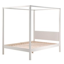 Lit à Baldaquin Bois Massif