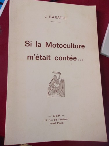 Baratte la motoculture - j.,