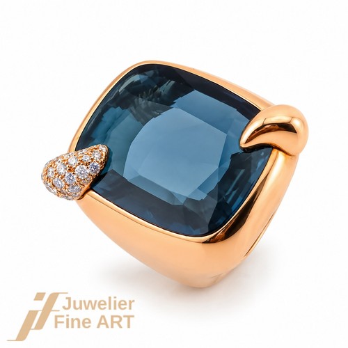 Pomellato ritratto maxi ring - pomellato,