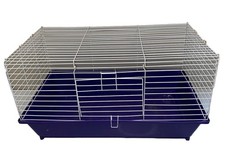 Small Animal Cage with Plastic Bottom and Wire Top for Guinea Pig or Rabbit