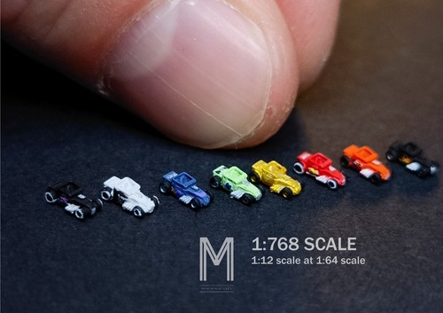 8pcs scale 1 - scale, 1/64