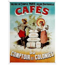 Plaque métal  publicitaire