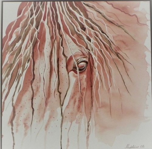 Animal watercolor painting - animal,