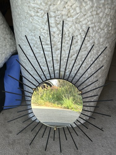 Ancien miroir soleil - ancien,