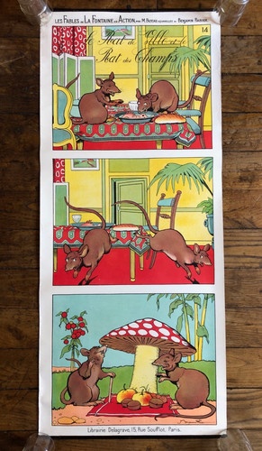 Affiche ancienne benjamin - ancienne,